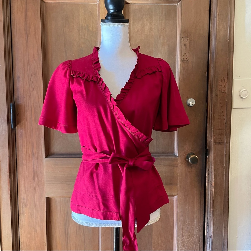 Marc Jacobs Wrap Blouse